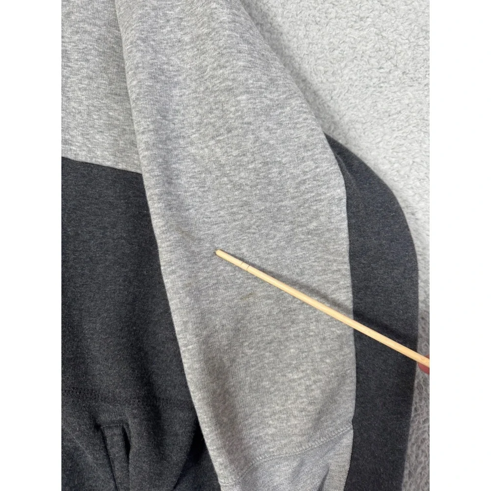 Nike Jordan Men's 3XL Jumpman‎ Hoodie Sweatshirt Flight Hood Gray Black Striped